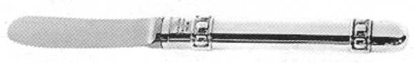 Palazzo Strozzi (Sterling) Butter Spreader Hollow Hdl-Paddle/Stainless Blade