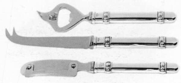 Palazzo Strozzi (Sterling) (3 Piece) Bar Set (BCO, LEP, CIK)