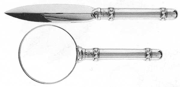 Palazzo Strozzi (Sterling) 2 Piece Desk Set