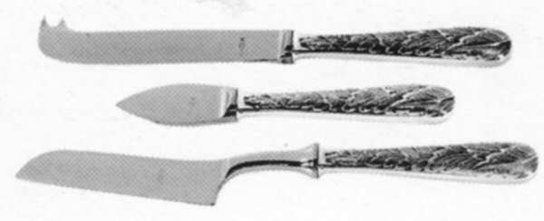 Vivaldi (Sterling, 2008) 3 Piece Cheese Serving Set