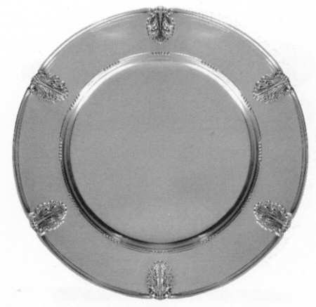 Laura (Sterling, Hollowware) Service Plate