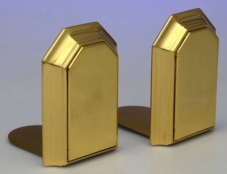Estate Series (Brass, Hollowware) Pair of Bookends
