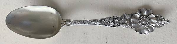 Floral Series (Sterling) Five O'Clock Spoon