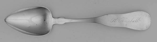 Coin Silver Flatware Tablespoon (Serving Spoon)