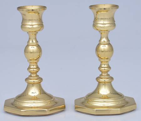 Brass Candlesticks Pair of 5" Candlesticks