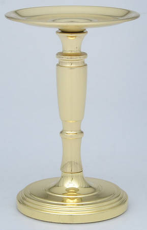 Brass Candlesticks 5" Pillar Candleholder