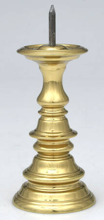 Brass Candlesticks 4" Pillar Candleholder