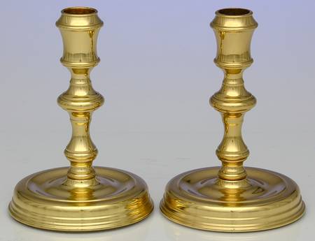 Brass Candlesticks Pair of 5" Candlesticks by Baldwin Brass