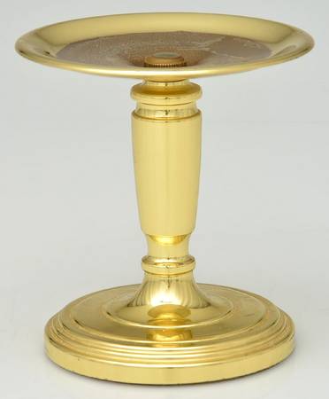 Brass Candlesticks 4" Pillar Candleholder
