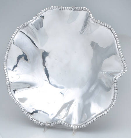 Organic Pearl (Hollowware) 15" Oval Serving Platter