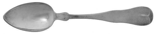 Coin Silver Flatware Teaspoon by Bigelow Bros. & Kennard