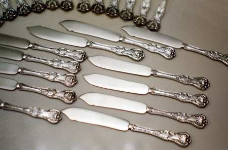 BTF10 (Sterling) Individual Solid Fish Knife