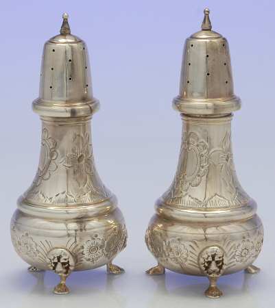 Sterling Salt & Pepper Sets Salt and Pepper Set