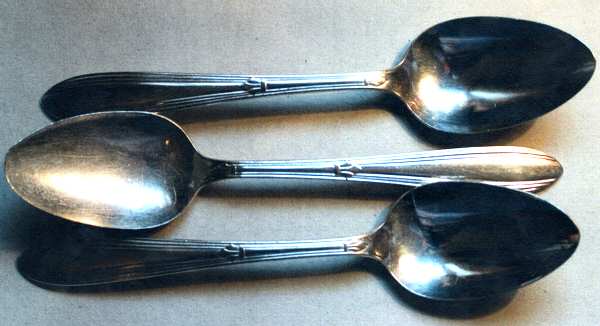 Two (Silverplate) Place/Oval Soup Spoon
