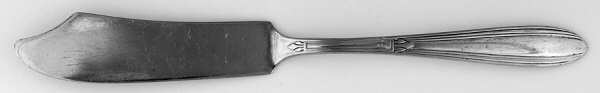 Two (Silverplate) Flat Handle Master Butter Knife by BB Silverplate