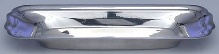 100 (Silverplate, Hollowware) 1/4 Pound Butter No Lid