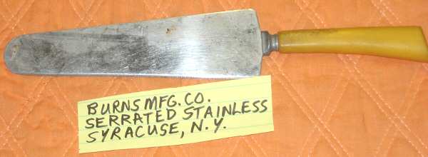 BMG1 (Stainless) Pie Server with Stainless Blade