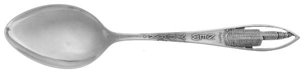States & Cities Souvenir Spoons (Sterling) New York Demitasse Spoon