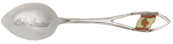Canada Souvenir Spoons (Sterling) Canada Demitasse Spoon
