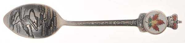 Canada Souvenir Spoons (Sterling) Canada Demitasse Spoon