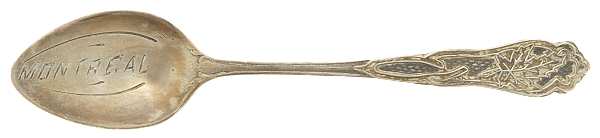 Canada Souvenir Spoons (Sterling) Canada Demitasse Spoon