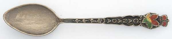 Canada Souvenir Spoons (Sterling) Canada Demitasse Spoon