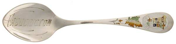 Canada Souvenir Spoons (Sterling) Canada Demitasse Spoon
