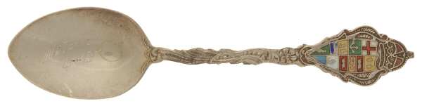 Canada Souvenir Spoons (Sterling) Canada Demitasse Spoon