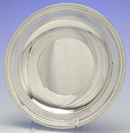 2854 (Sterling, Hollowware) 10" Sandwich Plate