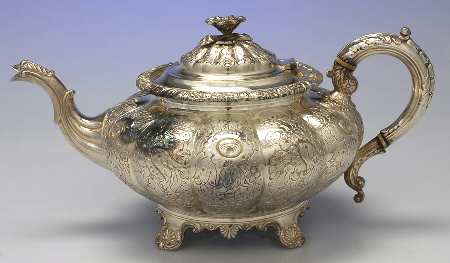 BIR23 (Silverplate, Hollowware) Teapot