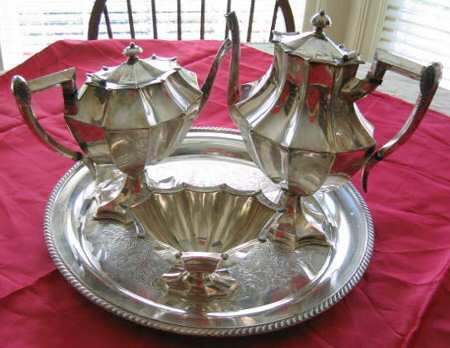 5325 (Silverplate, Hollowware) Silverplate Coffee Pot