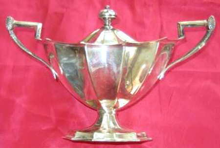 5325 (Silverplate, Hollowware) Sugar Bowl & Lid