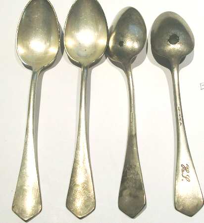 B1O2 (Silverplate) Five O'Clock Teaspoon