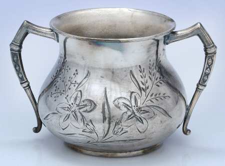 651 (Silverplate, Hollowware) Silverplate Open Sugar Bowl