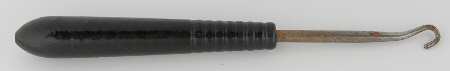 Stainless Hollowware Button Hook Small Solid Piece