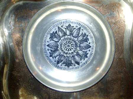 Buenilum Aluminium Hollowware Round Tray