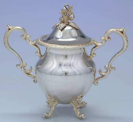 Bim20 (Silverplate, Hollowware) Sugar Bowl & Lid