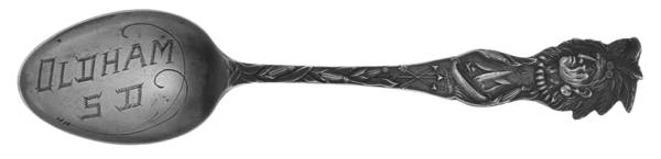 BMS56 (Sterling) Souvenir Spoon (Five O'Clock)