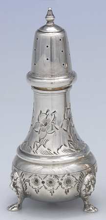 51 (Sterling, Hollowware) Pepper Shaker
