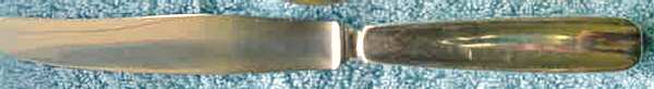 BWX2 (Silverplate) New French Hollow Knife