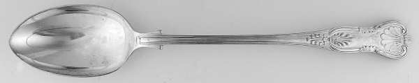 Kings (Silverplate) Oversize Solid Salad Serving Spoon