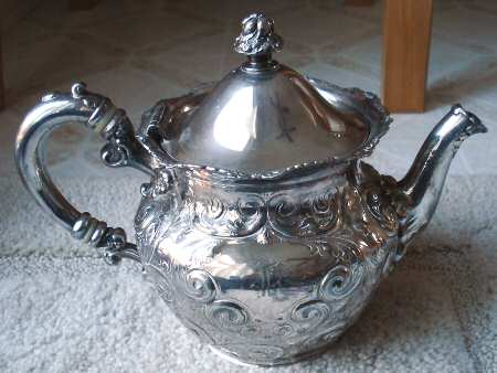 1017 (Silverplate, Hollowware) Teapot
