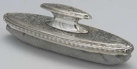 1500-Engraved (Sterling, Hollowware) Nail Buffer
