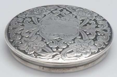 G15 (Sterling, Hollowware) Lid for 2" Pill Box