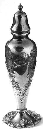 Vintage-Chased (Silverplate, Hollowware) Salt Shaker