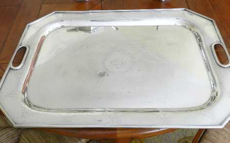 1282 (Sterling, Hollowware) Large Waiter Tray