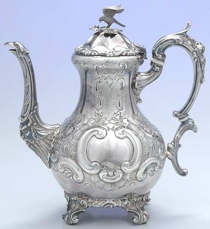BBS11 (Silverplate, Hollowware) Silverplate Coffee Pot
