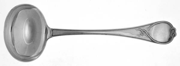 Knot (Coin, 1850) Solid Gravy Ladle
