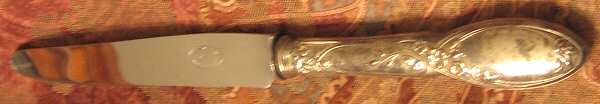 BOQ7 (Silverplate) New French Hollow Knife