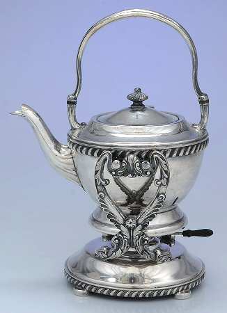 8312 (Silverplate, Hollowware) Kettle, Stand & Burner